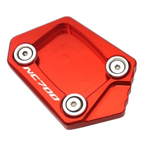 NC750X NC750S NC700X NC700S NC 750X 750S 700X 700S Accessorie �L�b�N�X�^���h�T�C�h�X�^���h�g�������L�΂��v���[�g�p�b�h�ƌ݊�������(Red b)