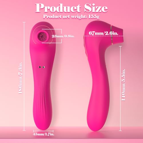 Miniatura 7 de Vibradorador Mujer Juguetes Eróticos Pareja Sexuales Succionador De Clítoris Femenino Consoladores.. Para Mujer Con Vibración 10 10 Modos 100 Impermeable Juguetes Eróticos Para Pareja