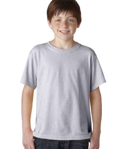 Jerzees Youth Heavyweight BlendT-Shirt - Silver - XL