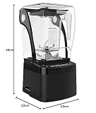 Blendtec P800D4601-EU Professional 800 mikser/blender o wysokiej wydajności, 2,66 l, czarny