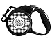 Houndstooth Retractable Dog Leash - Medium (Personalized)