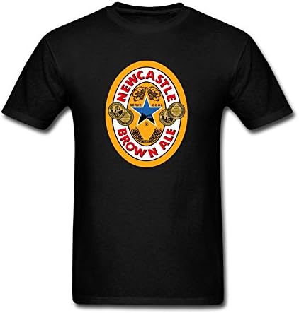 JUXING Mens Scottish & Newcastle Beer Logo T-shirt Size XXL ColorName