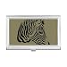 Feature Pinto Head Brown Animal Business Card Holder Case Pocket Box Wallet