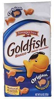 Pepperidge Farm Goldfish Original Baked Snack Crackers 6.6 oz Pack of 6