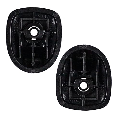 RLB-HILON Sun Visor Support Clip 1GW25DX9AA Compatible with Dodge Avenger and for Chrysler Sebring 2011 2012 2013 2014, Black Color, 2PC