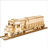 Young Modeler Junior Serises, 木製モデルキット_ディーゼル機関車(YM769) [並行輸入品]