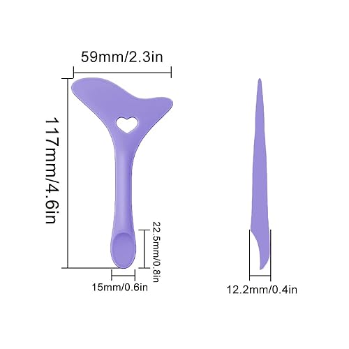 Miniatura 3 de 4 plantillas todo en uno para delineador de ojos, puntas de alas, plantillas multifuncionales de sombra de ojos, almohadilla de sombra de ojos de