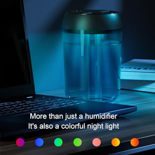 Humidificateur grande pièce TOPINCN diffuseur brume fraîche double buse - 5