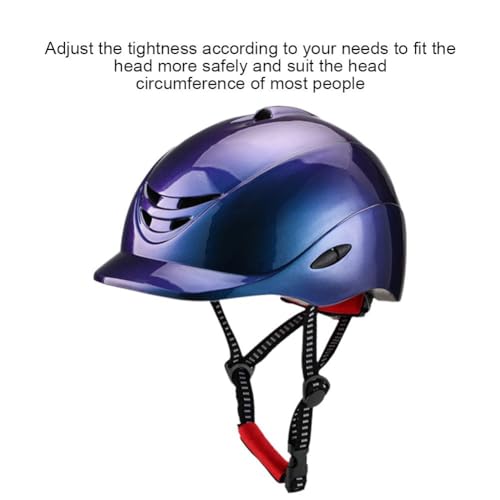 Casque équestre de sécurité avec coque robuste et ventilation optimale