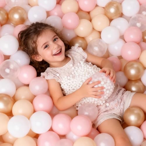 image for GOGOSO Ball Pits Balls Toddlers 50 100 200 500 Plastics Shape Ball Non