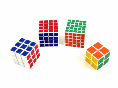 Preisvergleich Produktbild Christmas Set von 2x2x2 3x3x3 4x4x4 5x5x5 Zauberwürfel mit manueller Weihnachtsgeschenk