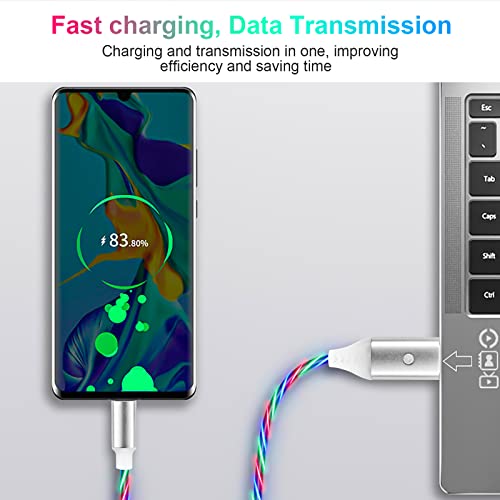 Fast Charging Cable, Light Up Charger Cord Wire With Switch Compatible With Jbl Flip 4,Flip 3 ,Flip 2,Charge 3,Pulse 2,Pulse 3,Clip Plus,Charge 4,Charge 5,Flip 5,Pulse 4,Clip 4 Speakers (4.9Ft Red) #TOP7