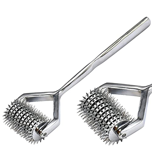 Zigddt 1 Piece Wartenberg Wheel 10 Head Wartenberg Pinwheel Skin Sensation Diagnostic for Couples Cover