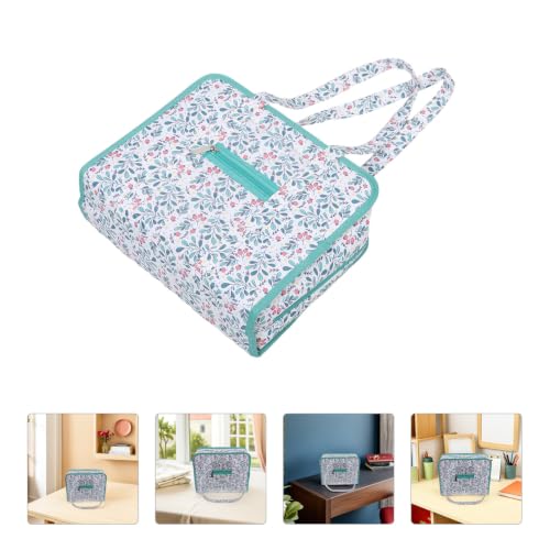 Bolsa para herramientas de bordado multicapa con asa reforzada VILLCASE 8