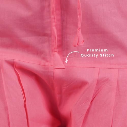 Image of Happy Bunny Salwar Pant - Modern Style Pure Cotton for Women - Ethnic Semi Patiala Trouser - Office,Home - All Day Comfort Wear with Drawstring