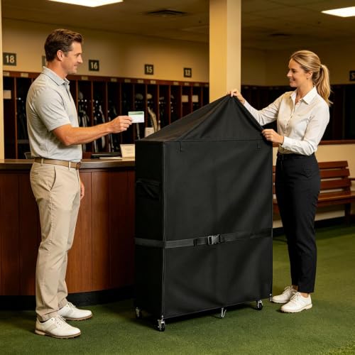 Protección impermeable para soporte de golf y funda de almacenamiento 2