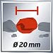 Einhell - GH-DP 1020 N - Bomba de aguas sucias (1000W, capacidad...