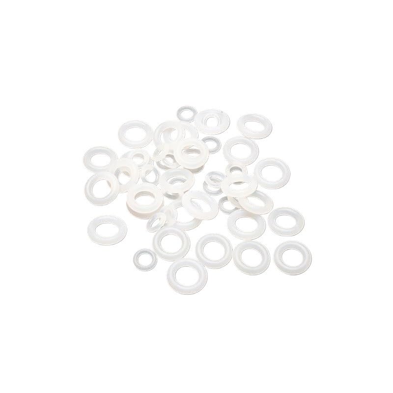 CS 3,5 mm, O-ring in silicone alimentare resistente al calore, O-ring di tenuta in gomma bianca/rossa VMQ, spessore 3,5, diametro esterno 10-245 mm,Materiale Affidabile(Rot,OD 31MM (20PCS)-3.5MM)
