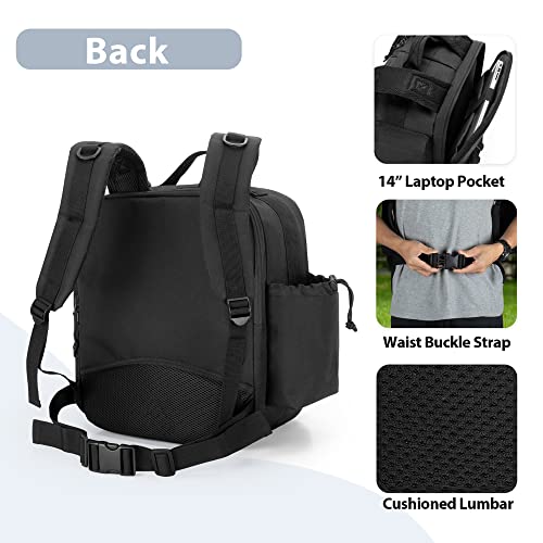 Dsleaf Cornhole Backpack Holds 16-24 Cornhole Bags, Durable Cornhole Patch Bag With Padded Shoulder Straps And Extra Pockets For Tossing Games (Patent Design) #TOP3