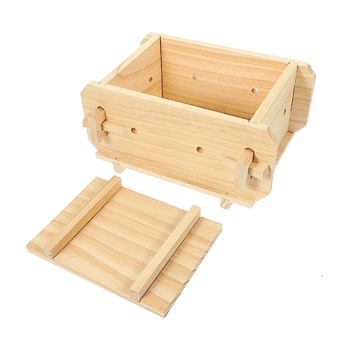 VINTORKY Practical Wooden Tofu Press Tofu Makers Moulds Bean Curd Making Molds Tofu Diy Molds Easy