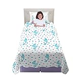 Franco Kids Bedding Super Soft Sheet Set, 3 Piece Twin Size, Disney Little Mermaid