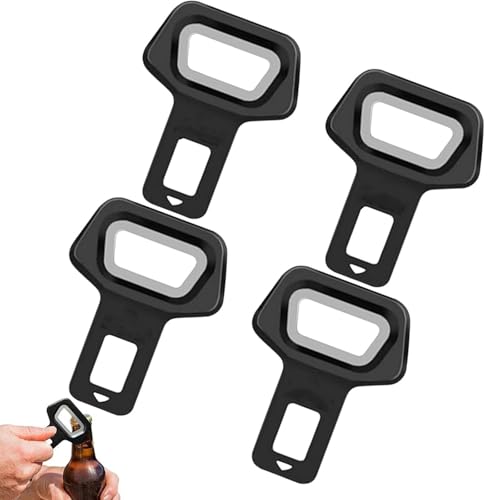 YEDOUALE 4 robuste und hochwertige Metallflaschenöffner - Ihr universeller Assistent für Zuhause Outdoor und Reisen - perfekt für Party Camping und Alltag