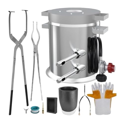 12kg/25kg�F���n��F���^�K�X�ڑ��X�e�����X���}�����A���~�N�����v�t�� ���@�\�œK�����ɗD�ꂽ�n��F(Can melt 12kg copper) (Can melt 25kg copper)