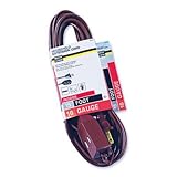 Master Electrician 09404ME 15-Feet Cube Tap Extension Cord, Brown