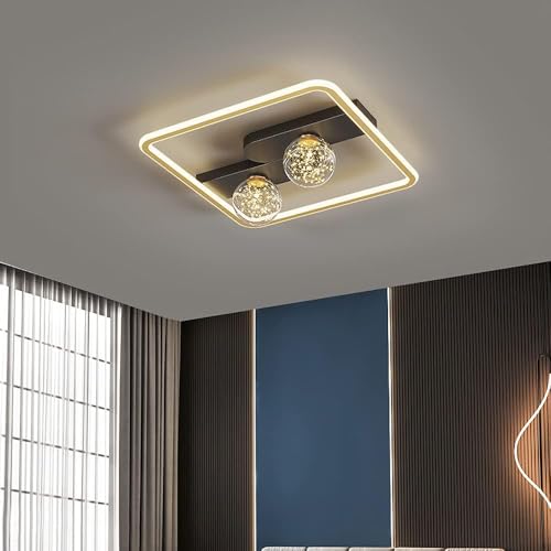 Plafonnier chambre à coucher rectangle Ayuxian luminaire salon moderne