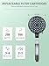 Cobbe Filtered Shower Head with Handheld, High Pressure 7-mode Showerhead with Filters for Hard Water - Remove Chlorine - Reduces Dry Itchy Skin, Patented Paddle Shift Design, Black