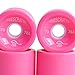 Generic Premium Skateboard Wheels for Smooth Riding - Pack of 4, Pink, 70x51mm