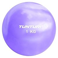 Algopix Similar Product 6 - TUNTURI Yoga Toning Ball - Pink, 1 kg