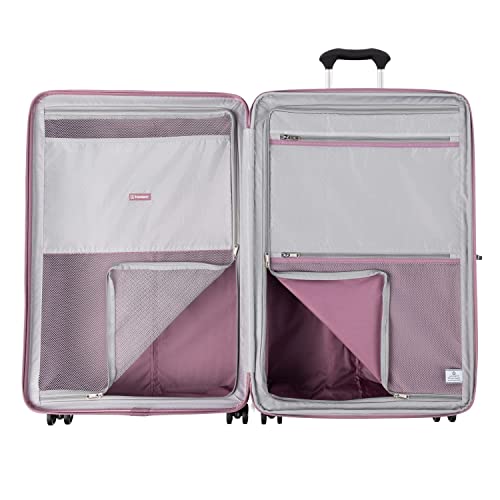 Travelpro Maxlite Air Hardside Expandable Luggage, 8 Spinner Wheels, Lightweight Hard Shell Polycarbonate, Orchid Pink Purple, Checked-Large 28-Inch #TOP4
