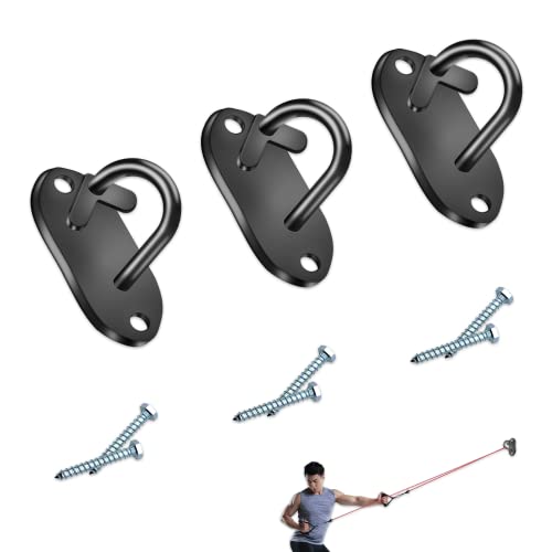Prebene Wall Mount Resistance Band Anchors for Home Gym