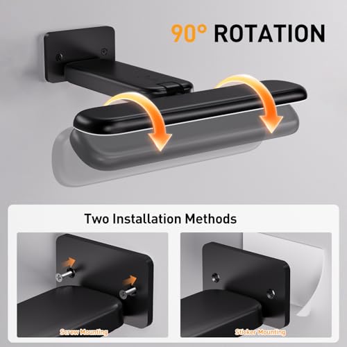 Image of NARUNDREN Rechargeable Picture Lights for Wall with Remote-1PC(Black) | Battery Operated, 300LM LED, 3 Color Temperatures, Timer, Poster & Picture Lighting, Dartboard, No-Drill Installation