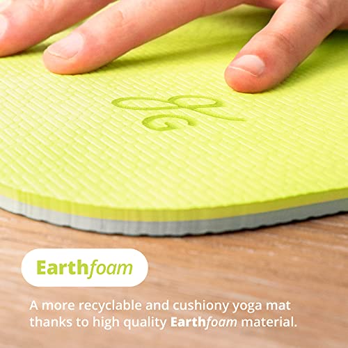 Greater Goods Professional Yoga Mat - Exercise Mat For Fitness, Balance, And Stability | An Extra Large, Extra Thick, Non Slip Mat | Free Carrying Strap Included | Designed In St. Louis (Avocado Green) #TOP1