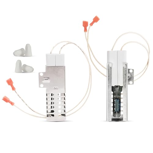 AP5315579 Gas Range Oven Igniter - Compatible with Viking Range Ovens - Replaces part PB040001 065650-000 702263 SGR40001 GR40001 792263- Includes 2 Igniters and 4 Ceramic Nuts