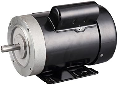 పవర్టెక్ 1401C ఎలక్ట్రిక్ మోటార్, view షాఫ్ట్ చివరను చూపుతోంది