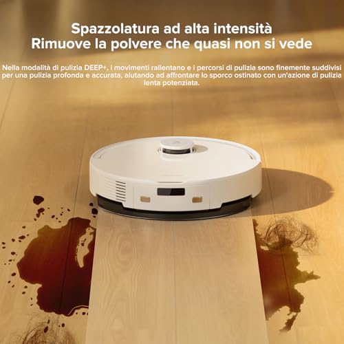 roborock Q10 X5 Robot Aspirapolvere, 10.000 Pa, Bianco - Immagine 3