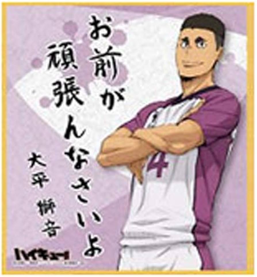 Amazon.co.jp: ハイキュー!! ビジュアル色紙コレクション3 大平獅音 Amazon.co.jp: ハイキュー!! ビジュアル色紙コレクション3 大平獅音