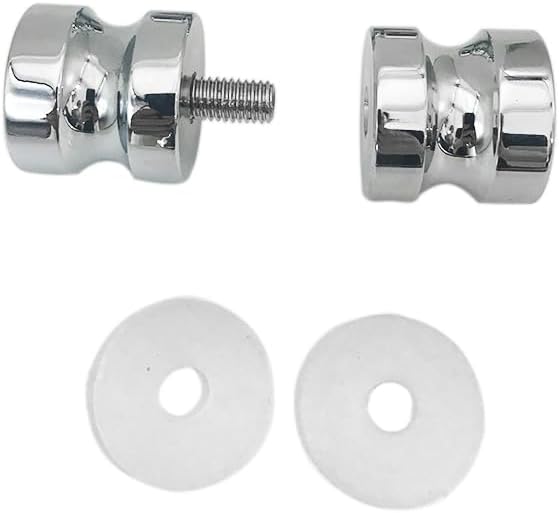 Pomo de ducha de aleación de aluminio brillante para puerta de baño para puerta de vidrio con ranura de repuesto