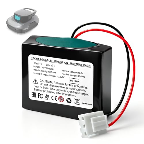 Remate 3000mAh 10.8V Battery for Aiper Scuba SE Cordless Pool Cleaner