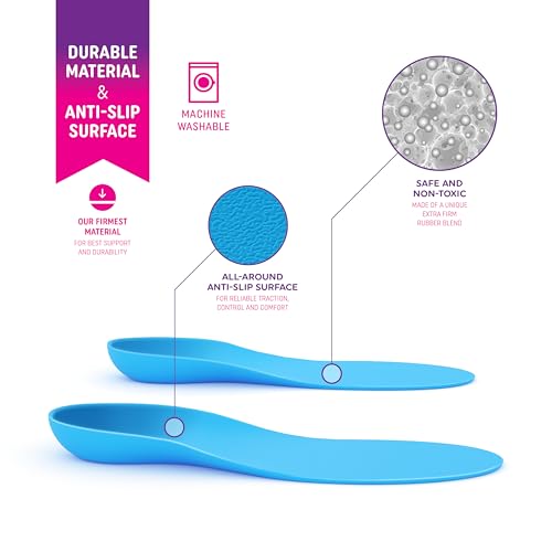 Heel That Pain Full Length Heel Seats Foot Orthotic Inserts – Full Length Heel Cups Cushions Insoles for Plantar Fasciitis, Heel Spurs, and Heel Pain, Large (Women's 10.5-13, Men's 8.5-12)