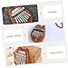 CONGARTENO Mini Kalimba Thumb Piano Keys Wooden Finger Piano Beginner Music Instrument Stage Performance Music Lovers