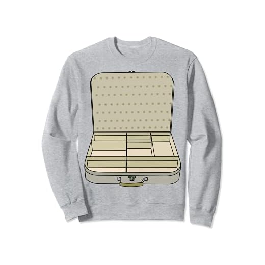 Maleta Vintage Abierta Sudadera