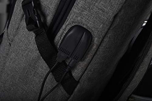 Masirs 5497 Laptop Travel Backpack - Adjustable Shoulder Straps thumb #4