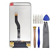 Complete Screen LCD Digitizer Touch Assembly Replacement for Huawei nova 4 Honor View 20 VCE-L22 with Tool Kit Black 6.4'