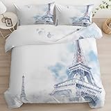 【Conception et création idéales】La parure de lit réversible à motif s'accordera parfaitement avec votre chambre dans un style dynamique. Conçue pour une utilisation tout au long de l'année, cette parure de lit est la décoration idéale pour toute la famille