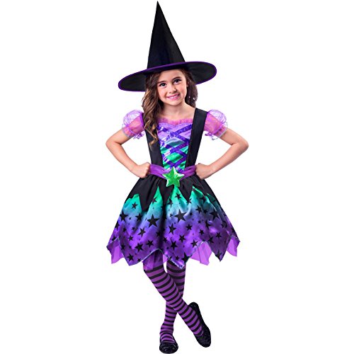 Preisvergleich Produktbild Bezaubernde Hexe Halloween Kostüm Kinder Mädchen Amscan