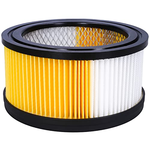 Filtro De Cartucho Para Aspiradora Kärcher Filtro De HEPA | Filtro De Repuesto De Kärcher 6.414-960.0 | Apto Para Kärcher Wd4, Wd5 Filtro Lavable = Larga Vida Útil